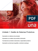 Gestão de Sistemas Produtivos: Capacidade, Estoque e Priorização