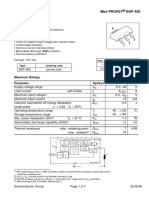 Miniprofet: Mini PROFET® BSP 450