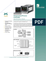 Temperature/Process Controller: Specification Sheet
