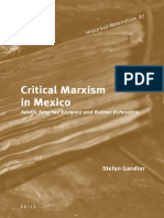 Critical Marxism in Mexico - Ado - Stefan Gandler