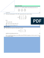 Matrixes and Linear Algebra - Py - 13 - 16