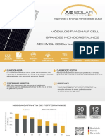 Energia verde: módulos fotovoltaicos monocristalinos de alta eficiência