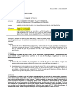 CARTA DEL PROYECTISTA