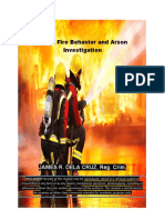 CDI 6 Fire Behavior and Arson Investigation