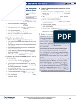 B1 UNIT 10 Extra Grammar Practice Revision