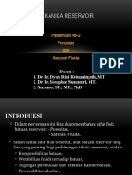 Modul-2 (Porositas Dan Saturasi Fluida)