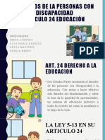 Art 24 de Educacion Inclusiva