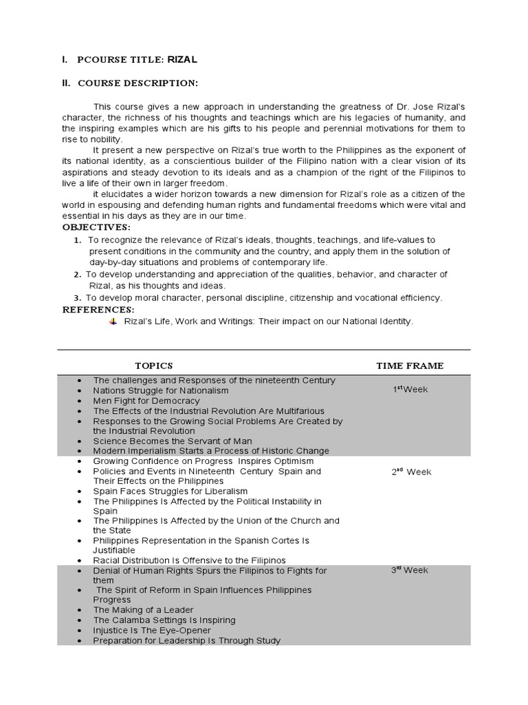 Understanding Rizal's Legacy and Ideals | PDF | Philippines | Nationalism