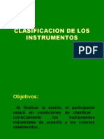 3 Clasificación de Los Instrumentos