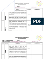 Planeacion 3° Semana de Febrero