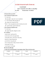 E7 Unit 3 Pronunciation