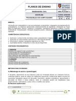 Programaçâo de Computadores Ementa Disciplina Faculdade Uninassau