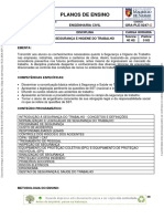 Segurança e higiene do trabalho engenharia civil