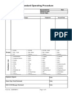QSAF0001O - Standard Operating Procedure Format