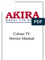 Akira 3y01 Chassis ct21ds9 La8633xx La76810 TV SM (ET)