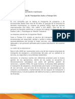 Anexo 1 - Información Inicial Empresa Transportes Justo A Tiempo