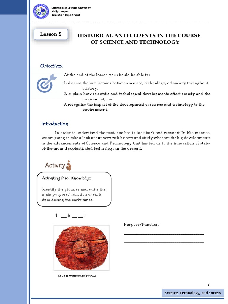 Historical Impact of Science and Technology | PDF | Ancient Egypt ...