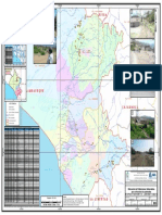 Mapa Ubicacion de Poblaciones Vulnerables Por Activacion de Quebradas Lambayeque 2016