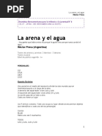 La Arena y El Agua - Héctor Presa