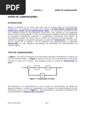 de Compensadores | PDF | Sistema de |