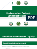 T-Ecet301 - Bandwidth and Information Capacity