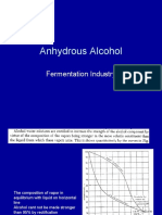 Anhydrous Alcohol: Fermentation Industry
