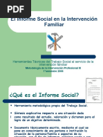 Modelo de Informe Social en Trabajo Social | PDF | Trabajo Social ...