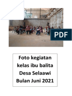 Dok Kelas Ibu Balita Juni 2021