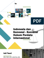 Indonesia Dan Konvensi - Konvensi Hukum Perdata Internasional
