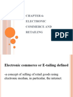 Electronic Commerce and Retailing