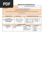 Practica Sesión de Aprendizaje I