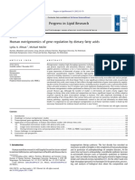 Human Nutrigenomics of Gene Regulation by Dietary Fatty Acids