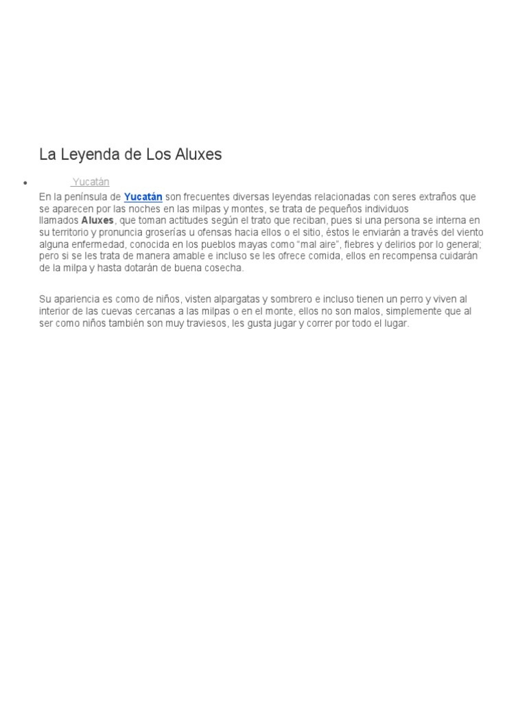 ALUSHE | PDF | Península de Yucatán