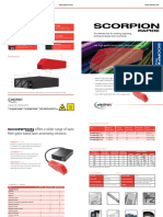 Scorpion Rapide Data Sheet Nov 2014