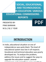 Various Educational Commissions Reports