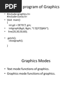 Basic Program of Graphics