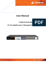 User Manual: S-24Ge-M-2Ug-400W-Ai-Vlan 24 Port Gigabit Layer 2 Managed Ai Poe Switch
