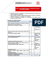 Lista de Cotejo - Caso Secundaria