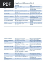 CSCE 156 - SQL Supplemental Example Sheet: Query Type Syntax Example Notes