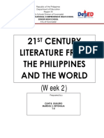 Lesson 02 21st Century Literature School