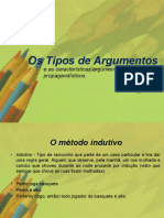 Tipos de Argumentos