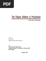 The Filipino Children in Prostitution: A Worst Form of Child Labour