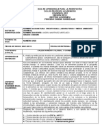 Guia de Aprendizaje Dos - Quimica Grado 10°