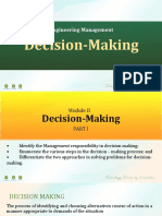 STPPT2-Decision Making Part I
