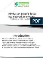 HLL's Journey into Network Marketing via Hindustan Unilever Network