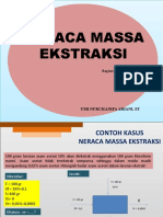 Neraca Massa Ekstraksi Bagian 2