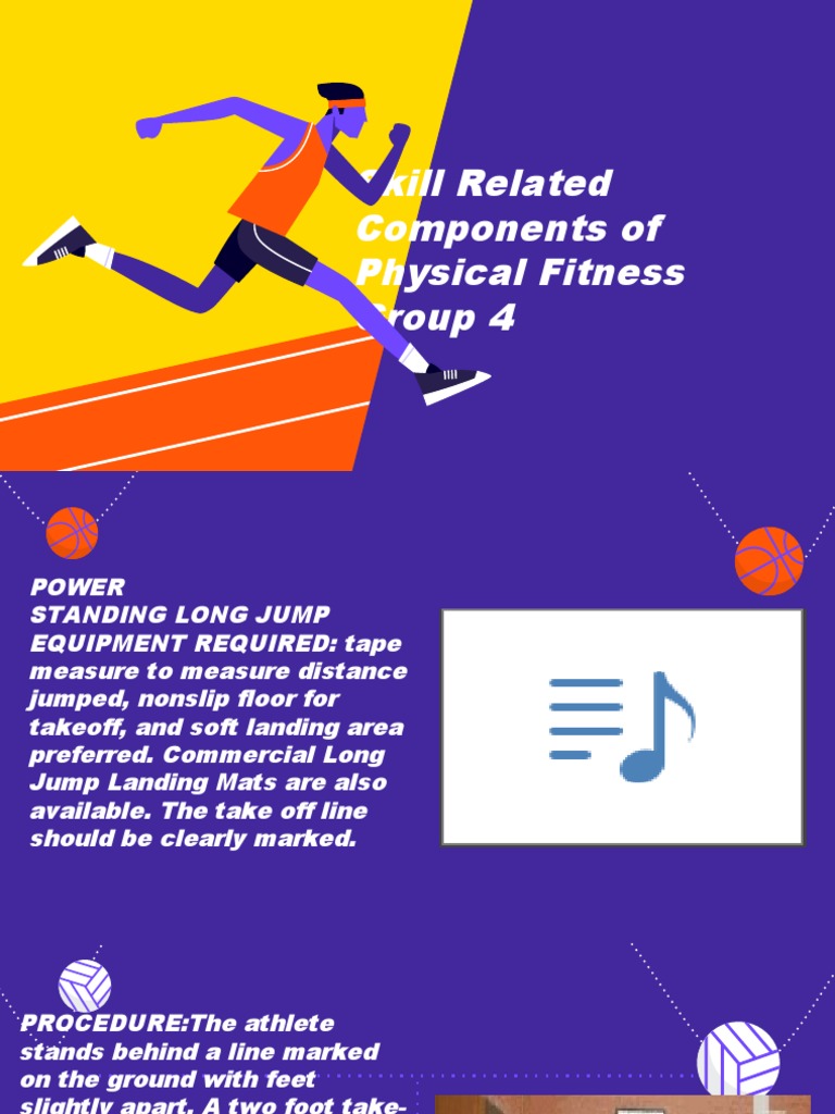 Long Jump Fitness Components Guide | PDF