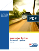 Aggressive Driving Research (April 2009)
