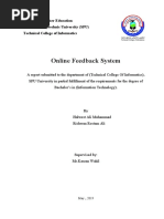 Online Feedback System 2