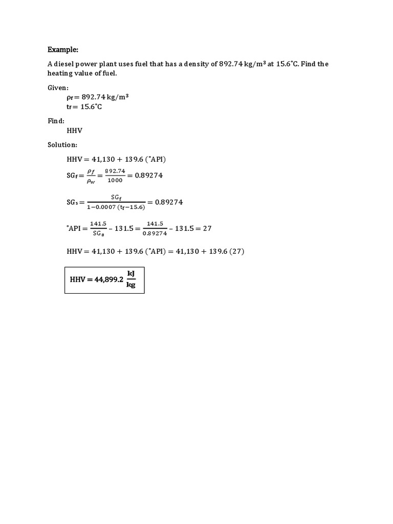 Fuel Combustion Calculations | PDF | Fuels | Combustion